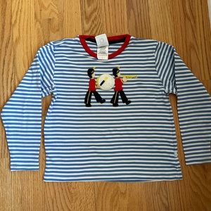 Bella Bliss Long Sleeve Appliqué Tee / Marching Band / Size 5